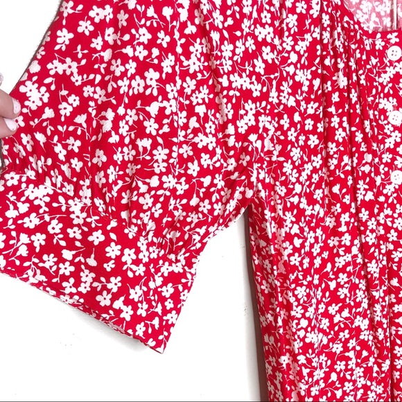 J. Crew | Scoopneck top in tossed bouquet print - Picture 5 of 7